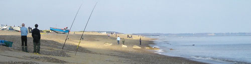 Picture of Sizewell beach looking north